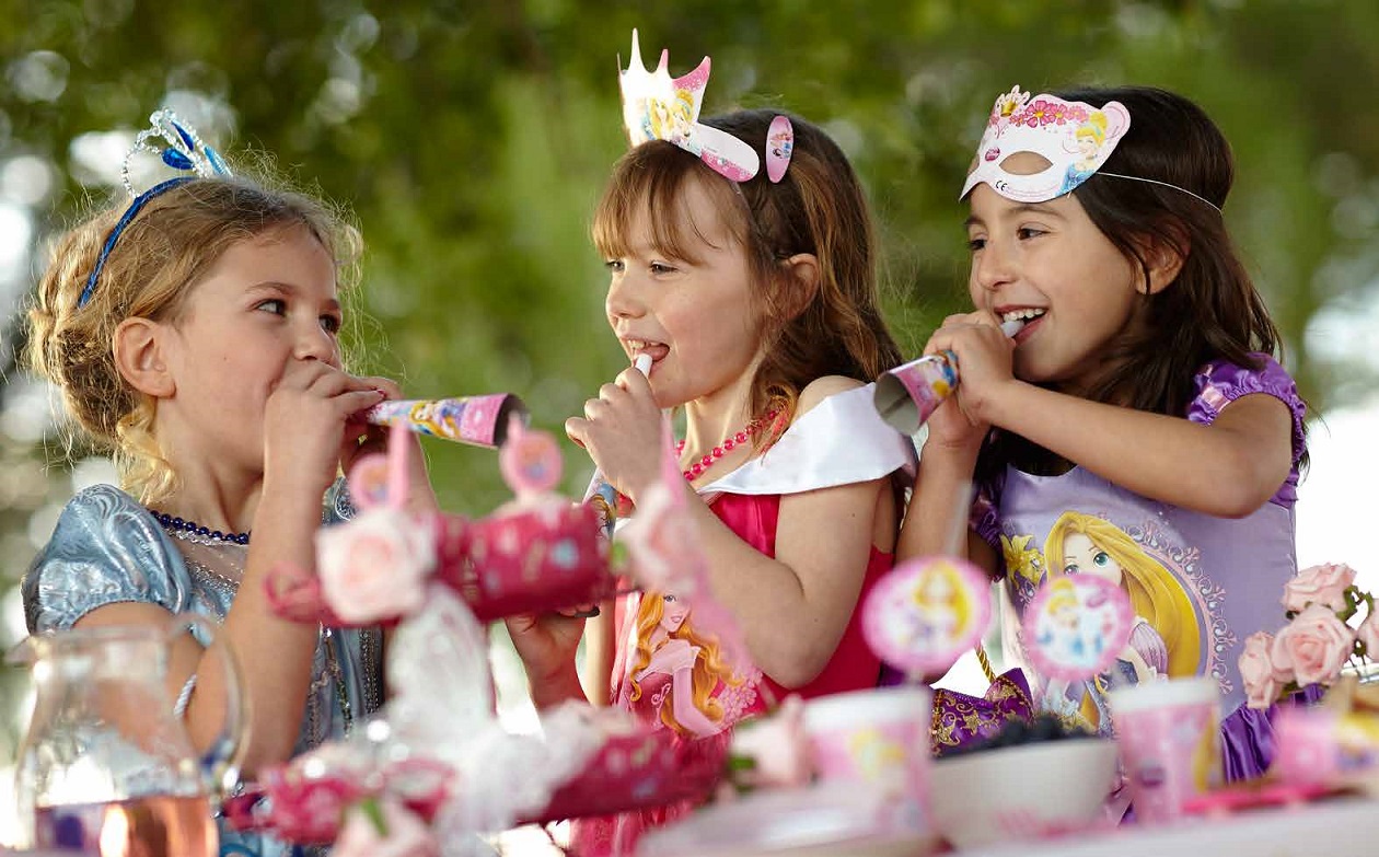 Čelenka "Princezny" s motýlkem 8ks