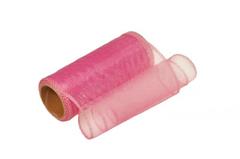 Organza 12cm x 8m tmavě růžová