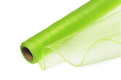 Organza 40cm x 8m světle zelená