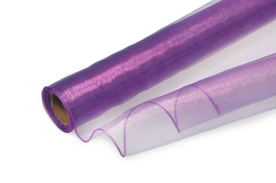 Organza 40cm x 8m violet