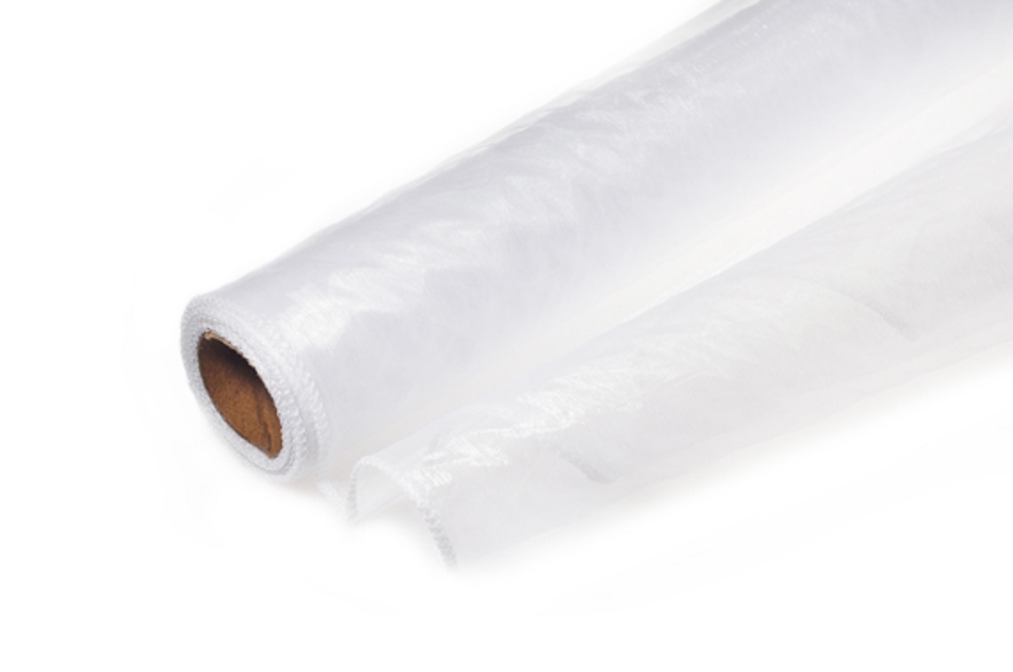 Organza 40cm x 8m bílá