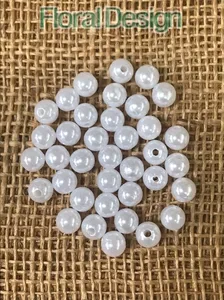 Perličky 8mm / 250ks bílá