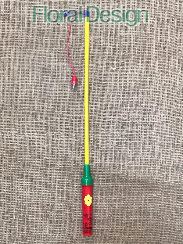 Držák na lampion 50cm žlutá