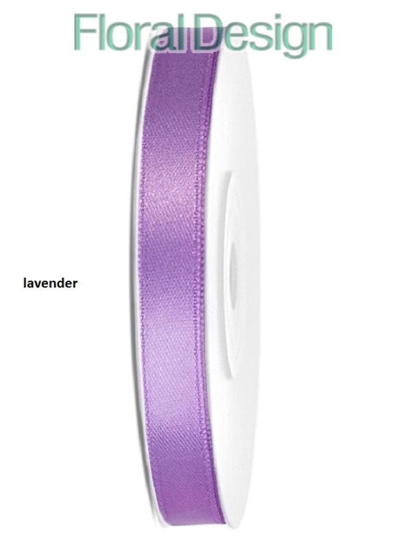 Stuha satén 6mm x 25m lavender