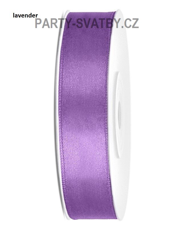 Stuha satén 12mm x 25m lavender