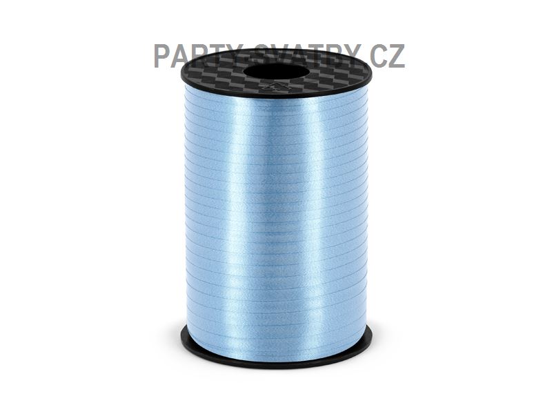 Vázací stuha 5mm x 225m pastel světle modrá