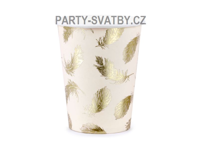 Papírový kelímek 180ml. "Labuť" 6ks