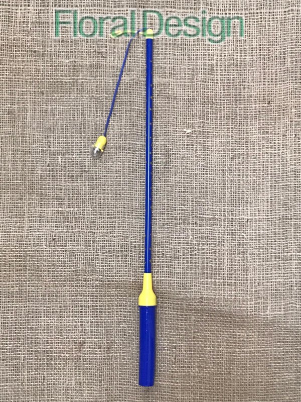 Držák na lampion 50cm modrá