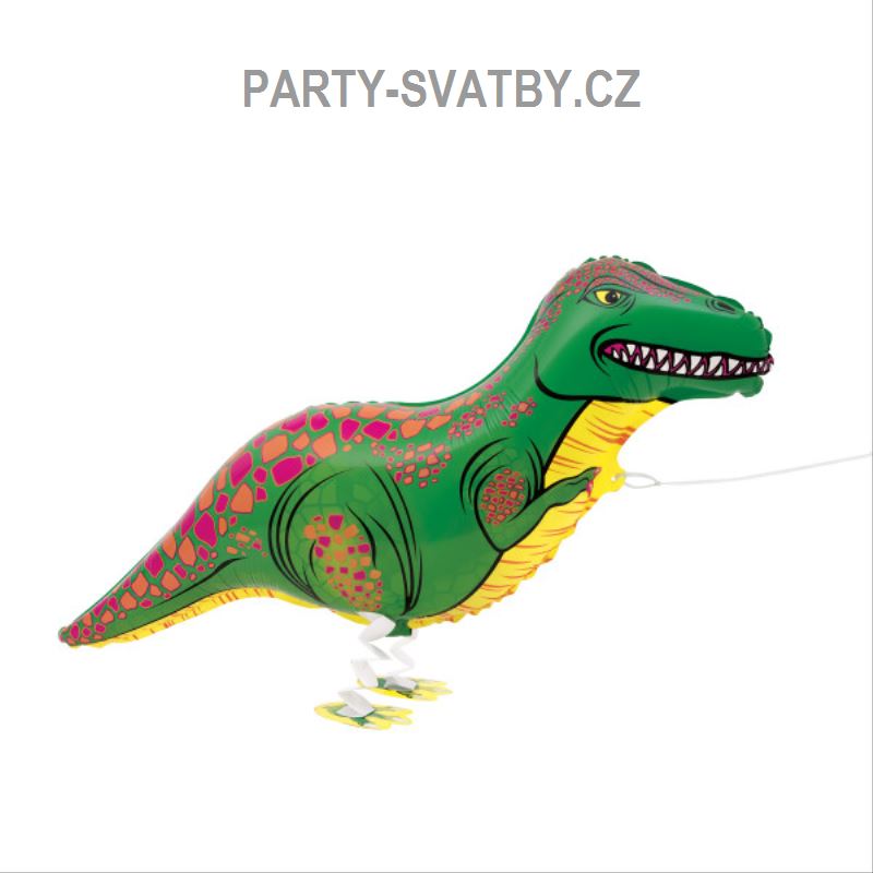 Balonek fóliový 89cm "Dinosauři" pouze chodící