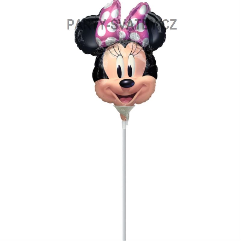 Balonek fóliový 30 x 26cm "Minnie mouse" 