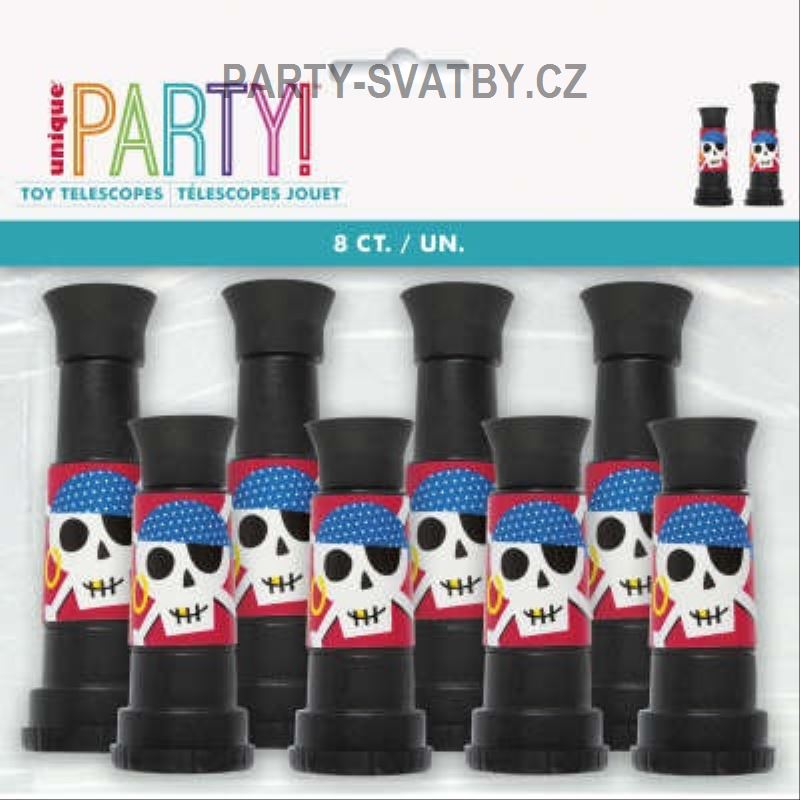 Teleskop "Pirati" 8 ks