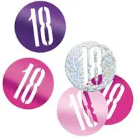 Konfety "18-narozeniny" růžová 14,1 gr.