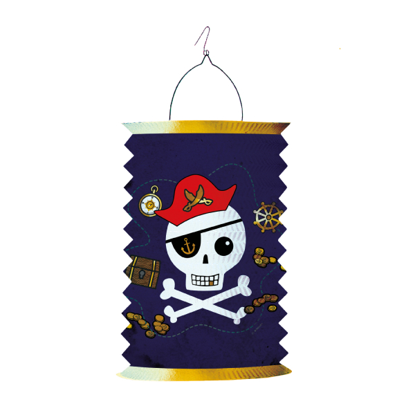 Lampion 28cm "Pirate"