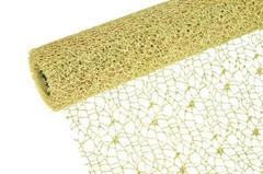 Pavučina 50cm x 5y krémová / glitter