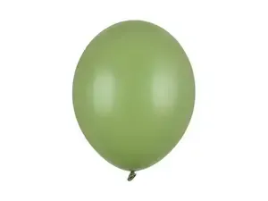 Balonek 30cm pastelový 10ks oliva