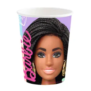 Papírový kelímek 250ml. "Barbie" 8ks