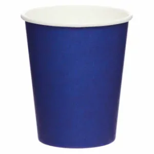 Papírový kelímek 237ml. tmavě modrá 8ks