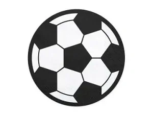 Ubrousek 13,5cm "Fotbal" 20ks