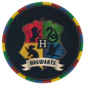 Papírový talíř 23cm "Harry Potter" 8ks