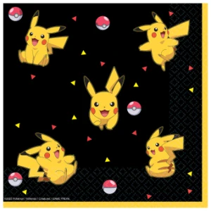 Ubrousek 33cm dvouvrstvý "Pokemon" 16ks