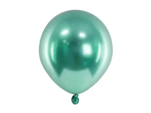 Balonek latexový lesklý 12cm zelená 10ks