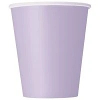 Papírový kelímek 270ml. lila 8ks