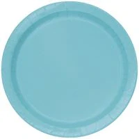 Papírový talíř 18cm 8 ks mint