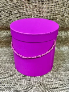Flower box 18 x 18cm magenta