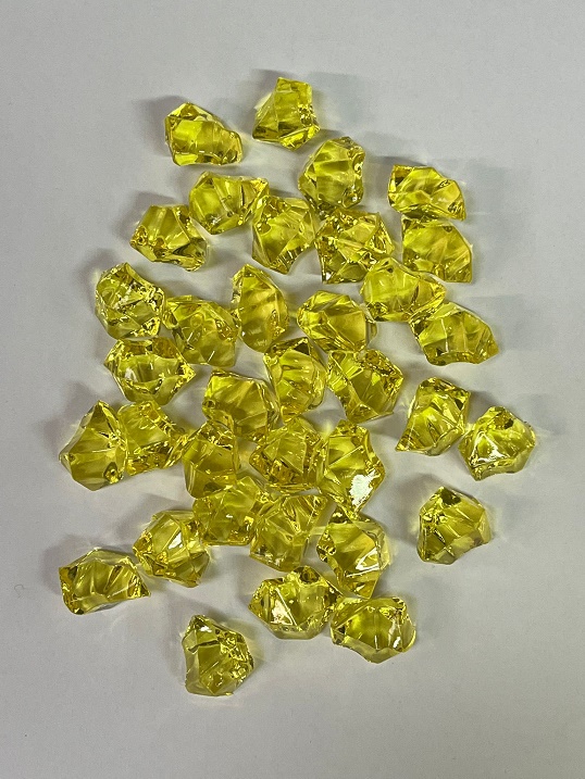 Diamant plast 20mm žlutá