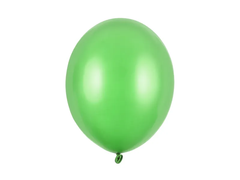 Balonek 30cm metalický 10ks lime