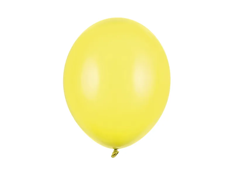 Balonek 30cm pastelový 50ks žlutá