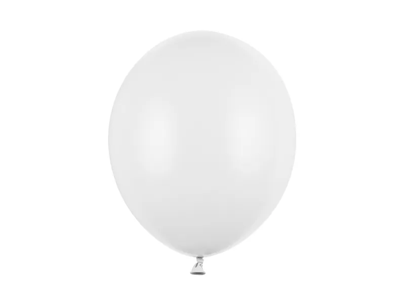 Balonek 30cm pastelový 50ks bílá