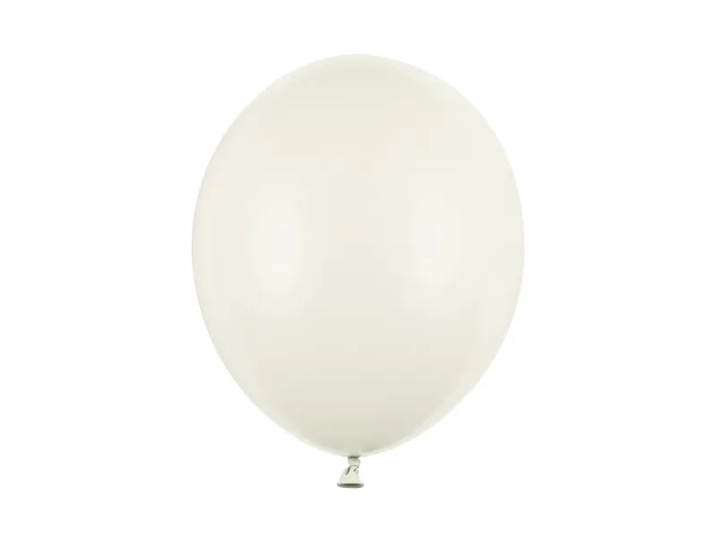 Balonek 30cm pastelový 50ks krémová