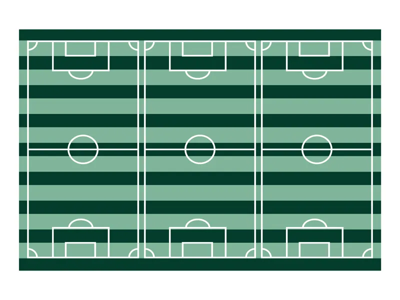 .Plastový ubrus 180 x 120cm "Fotbal"