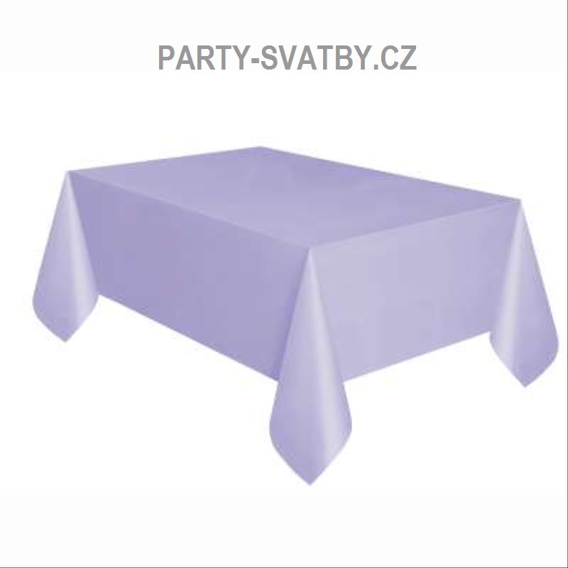 Plastový ubrus 137 x 274cm lavender