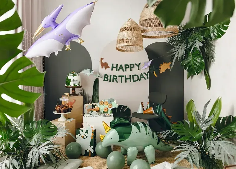 Zápich na cupcake 12 cm "Dinosaurus" 6 ks