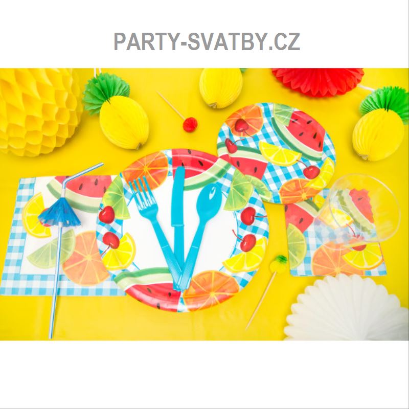 Ubrousek 25cm dvouvrstvý "Piknicl" 16ks