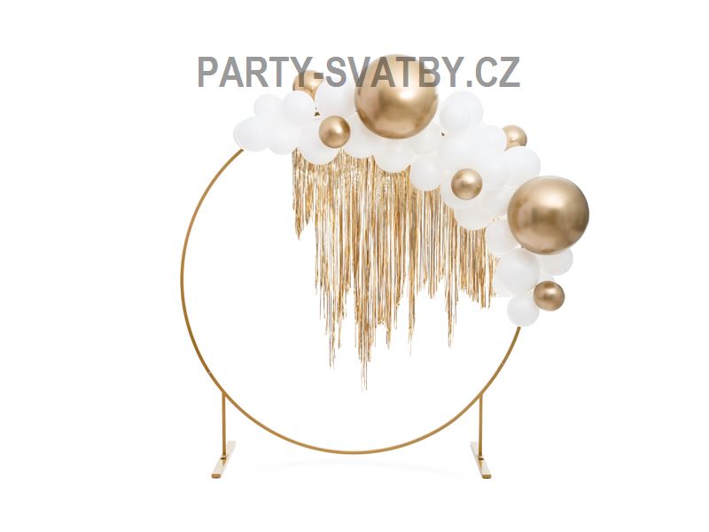 Balonek latexový lesklý 60cm zlatá