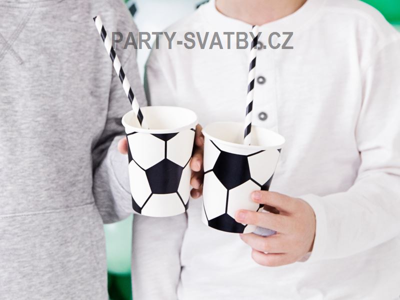 Papírový kelímek 260ml. "Fotbal" 6ks