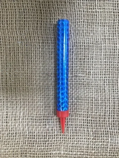 Fontána na dort 12cm modrá metal 1ks